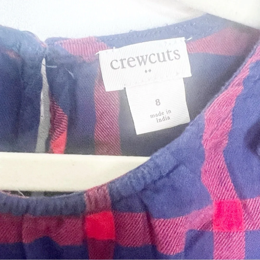 Crewcuts plaid dress